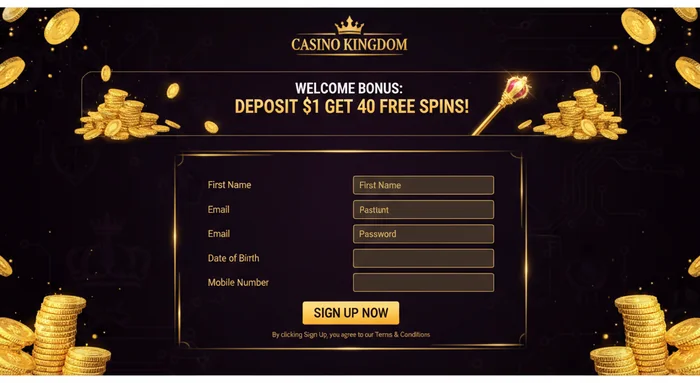 Casino Kingdom Casino Signup